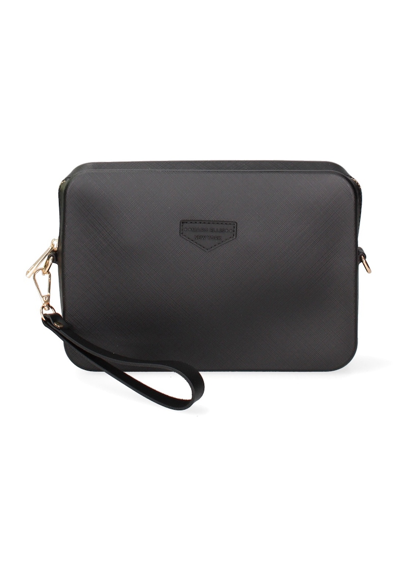 Geanta crossbody cu bareta cu logo