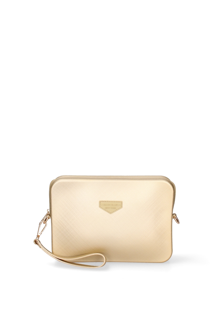 Geanta crossbody cu bareta cu logo