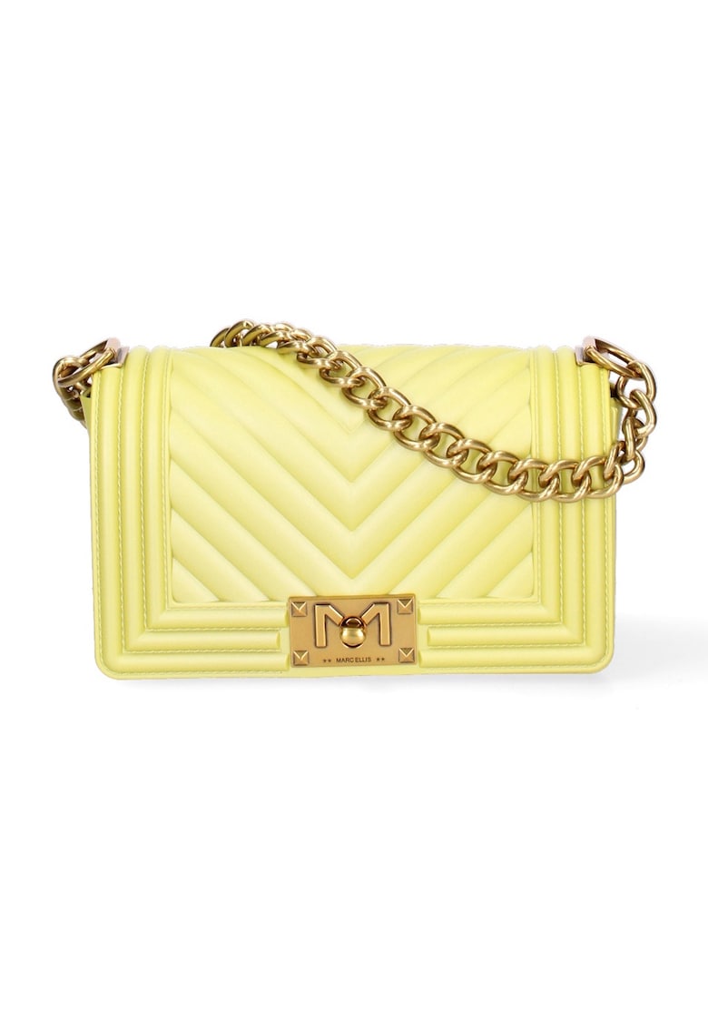 Geanta crossbody cu aspect matlasat