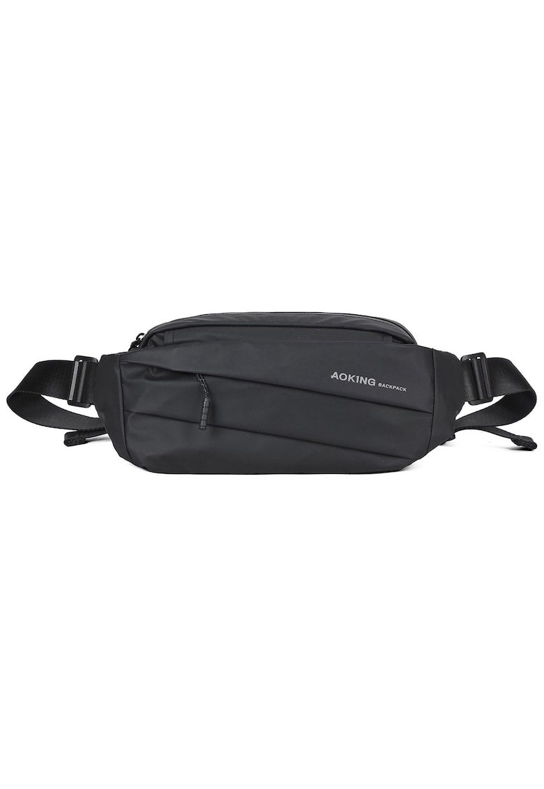 Borseta unisex cu detaliu logo