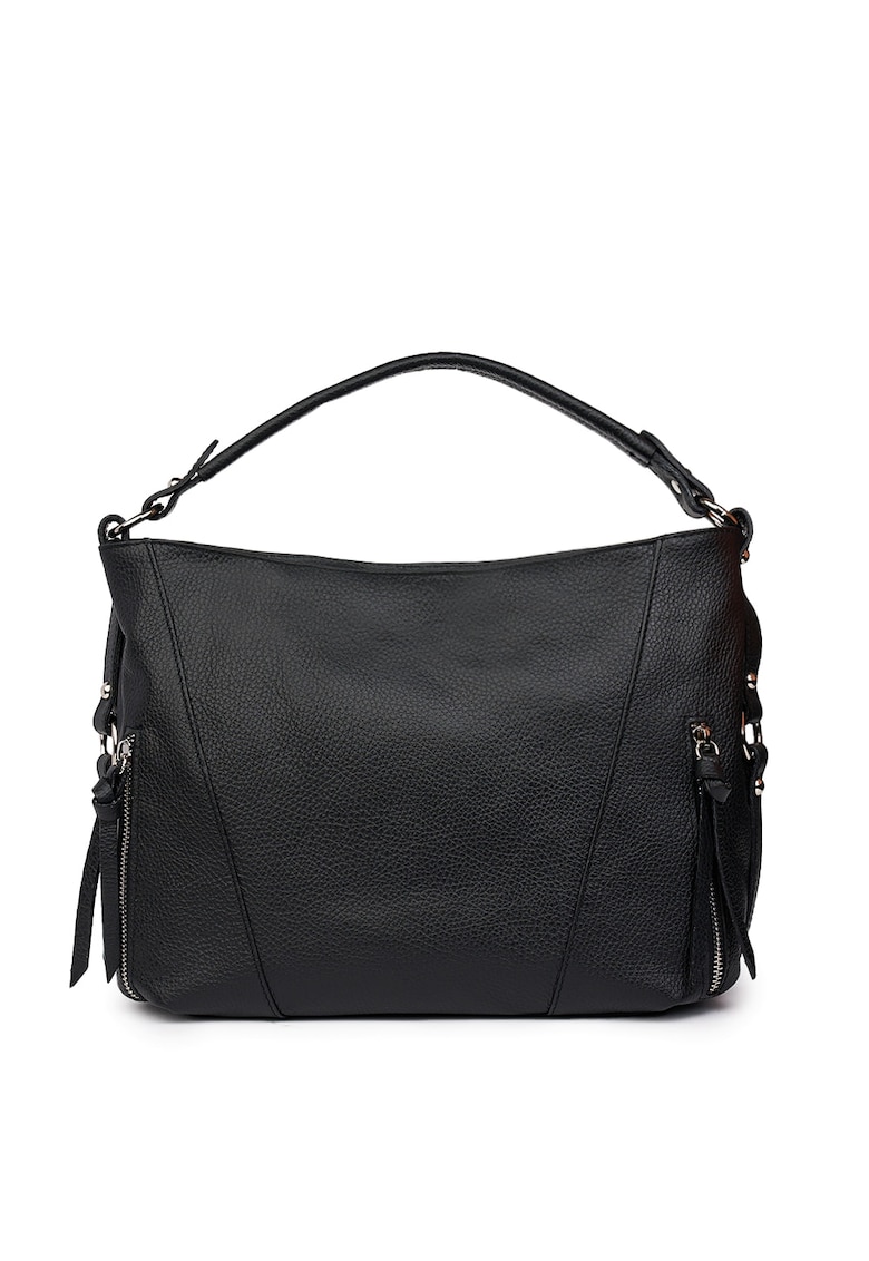 Geanta dama din piele naturala Samira galben