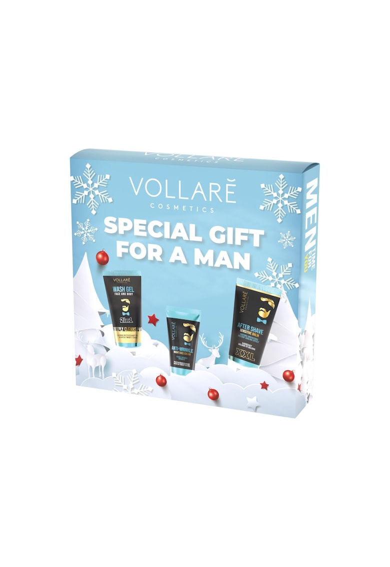 Set cadou pentru barbati Vollaré Cosmetics - 150/50/200 ml