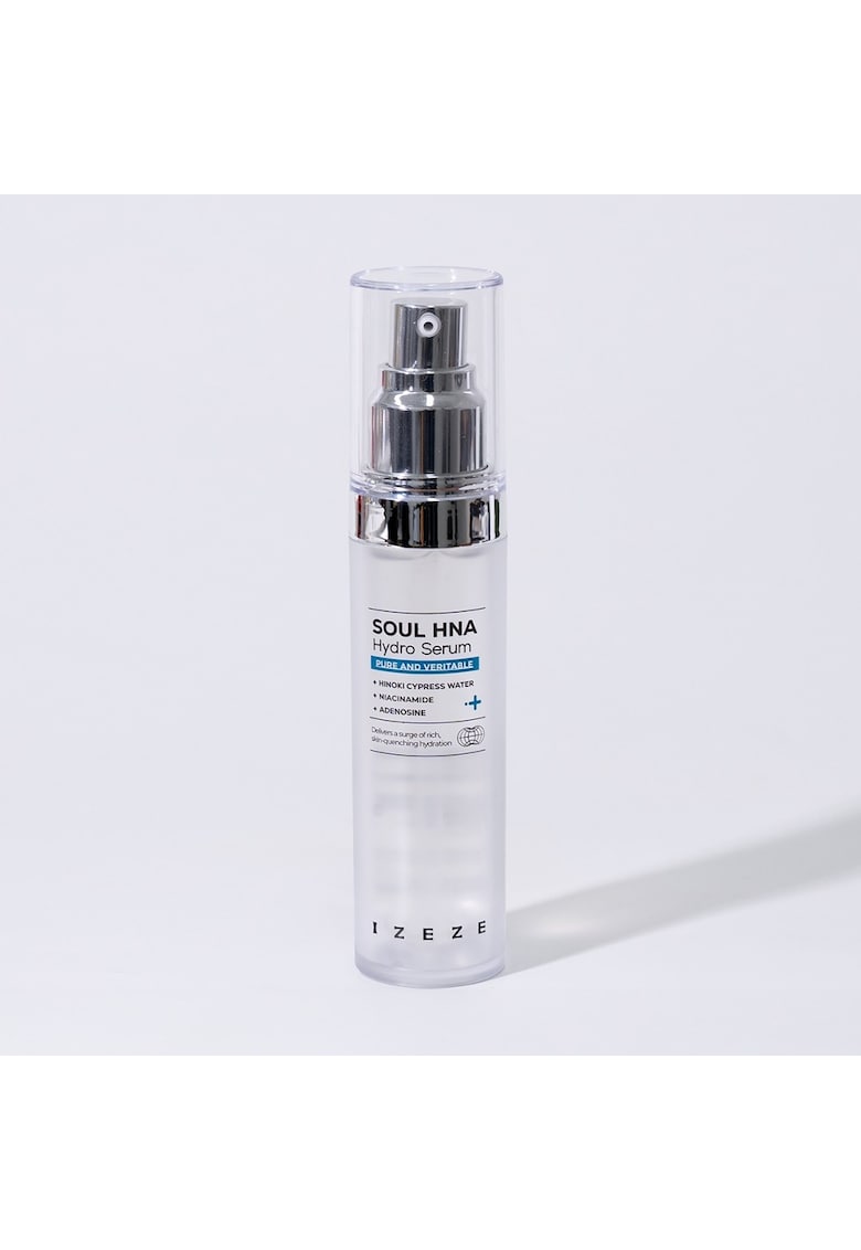 Ser regenerant si hidratant cu 8 straturi de Acid Hialuronic si Apa de Chiparos - Soul HNA Hydro - 30 ml