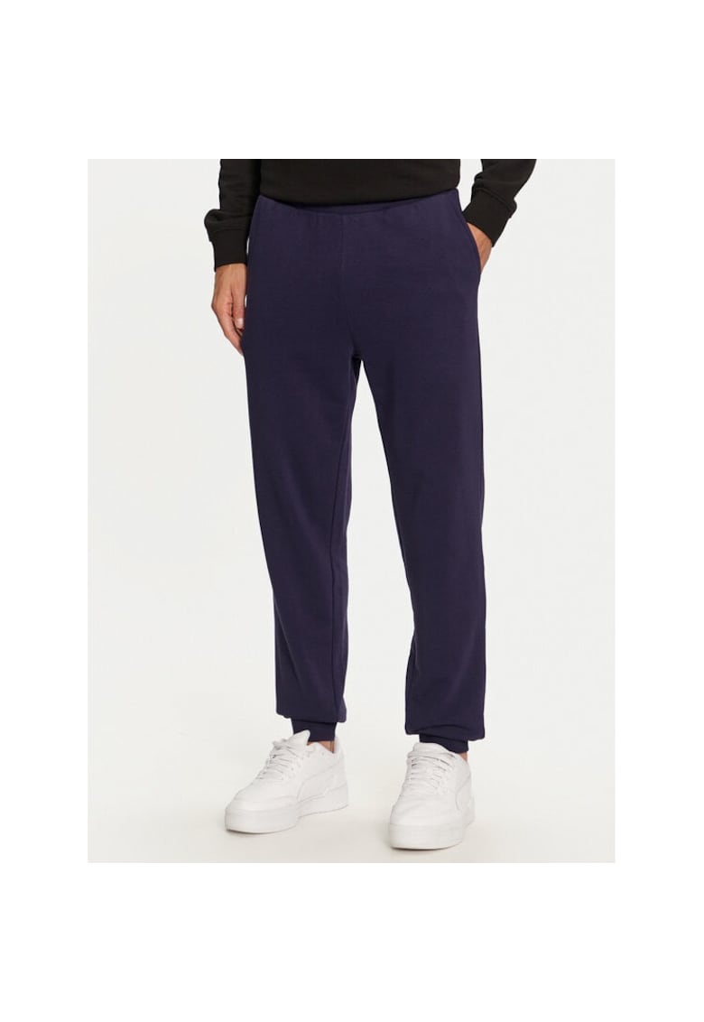 Pantaloni trening 4FWMM00TTROM0942 Bleumarin Regular Fit - Bumbac