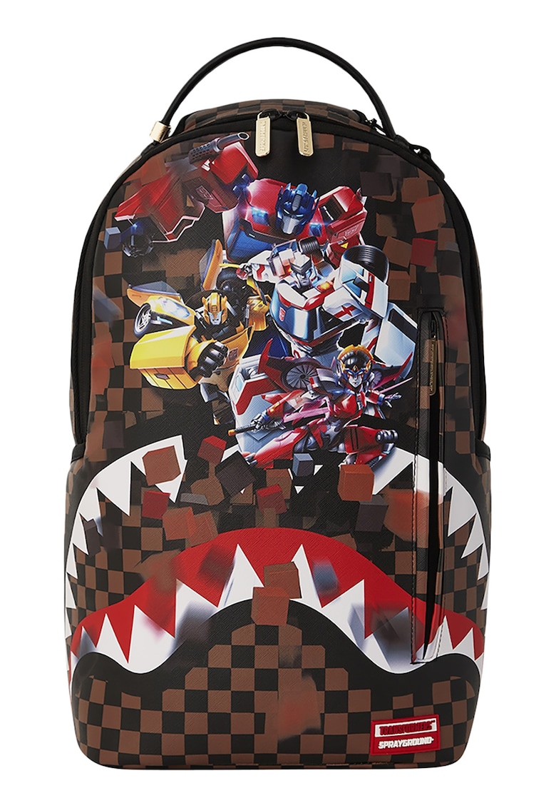 Rucsac unisex cu imprimeu Transformers