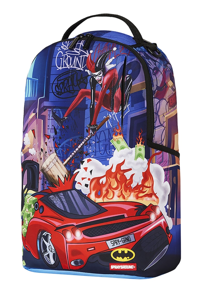 Rucsac unisex cu imprimeu Harley Quinn