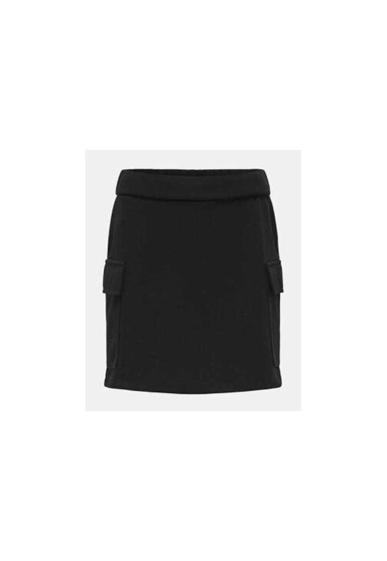 Fusta Sania 15326465 Negru Regular Fit - Poliester -