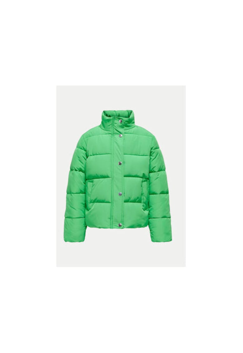 Geaca din puf 15325707 Verde Regular Fit - Poliester