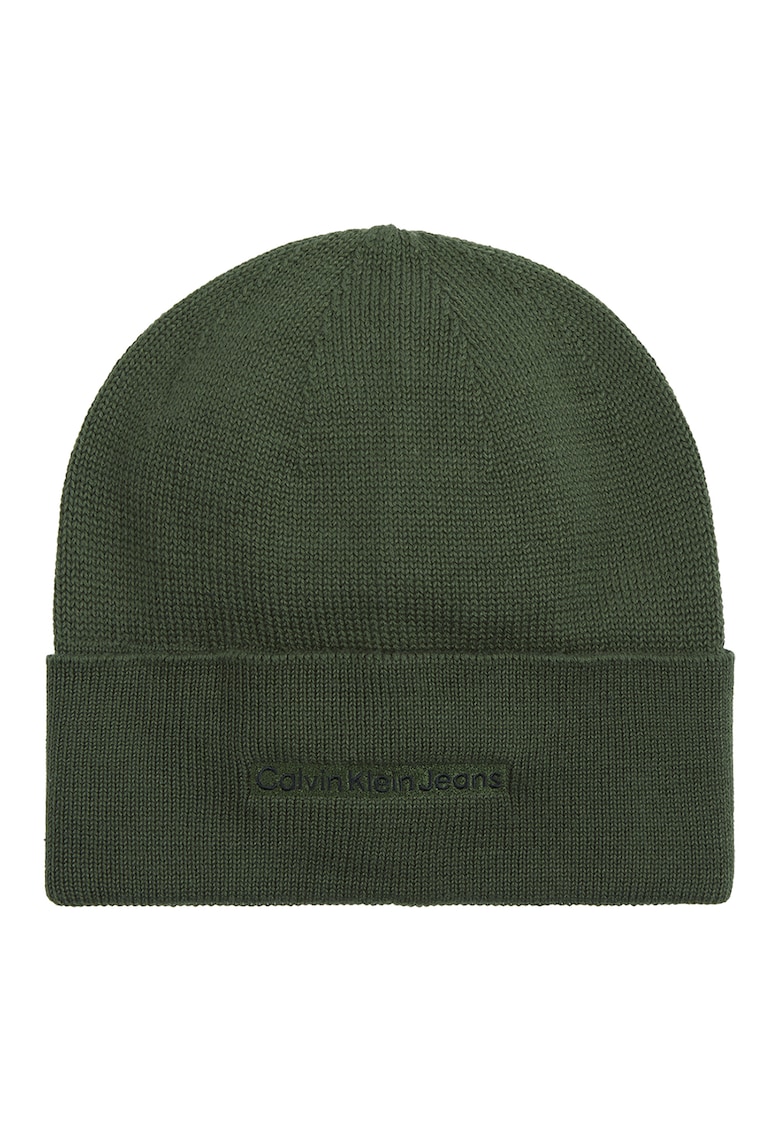 Caciula din amestec de bumbac cu terminatie rulata