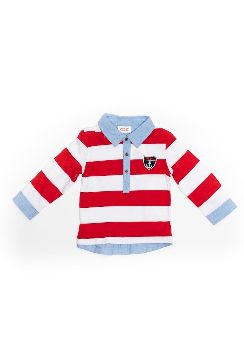 Bluza polo bebelusi - in dungi - 26130-2