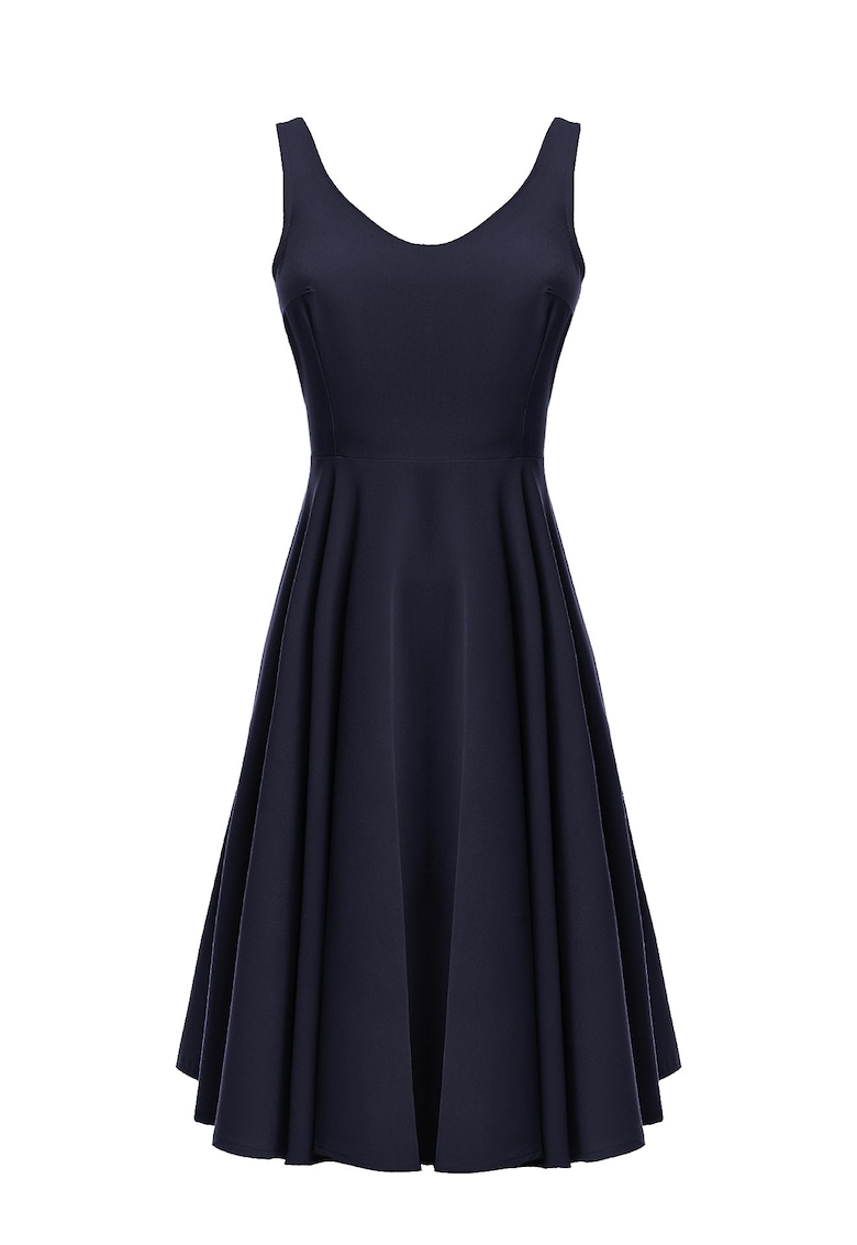 Rochie dama - Poliester - Albastru - A139