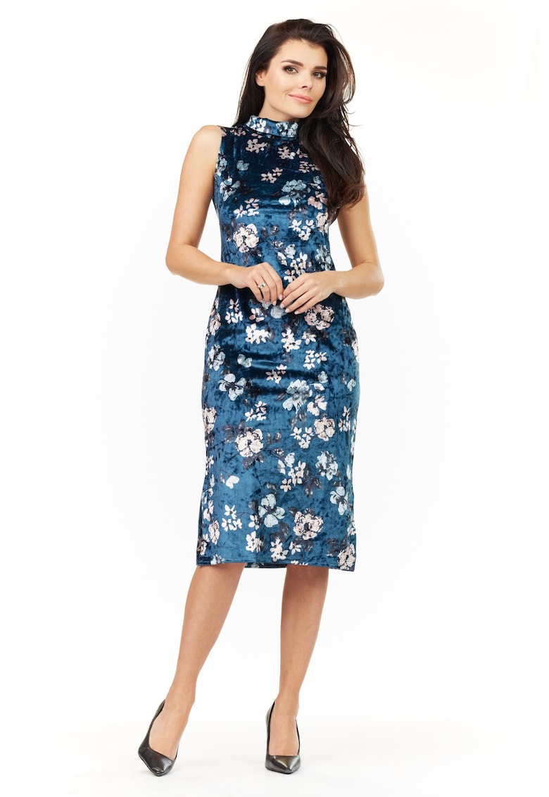Rochie De zi/ office - Bleumarin - Bleumarin