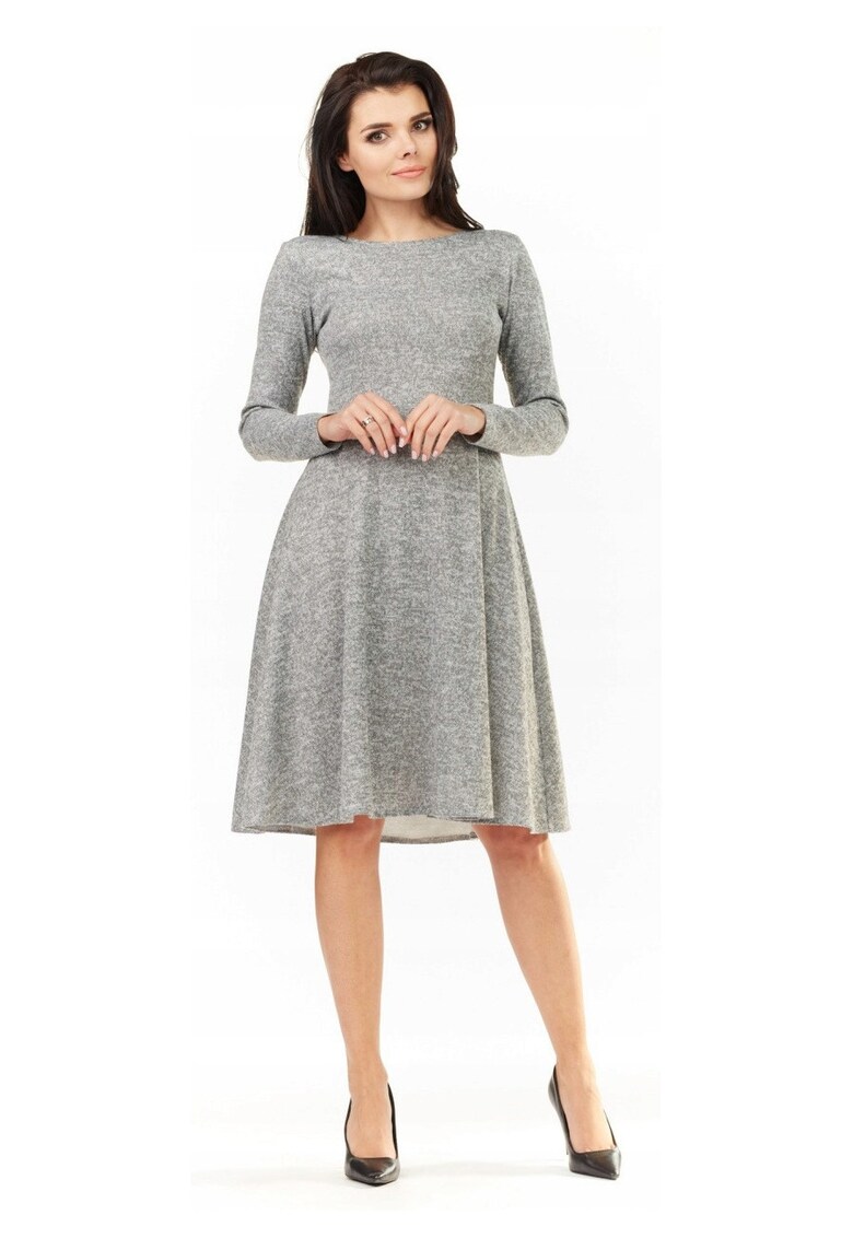 Rochie dama - InfiniteYou - Poliester - Gri - A210