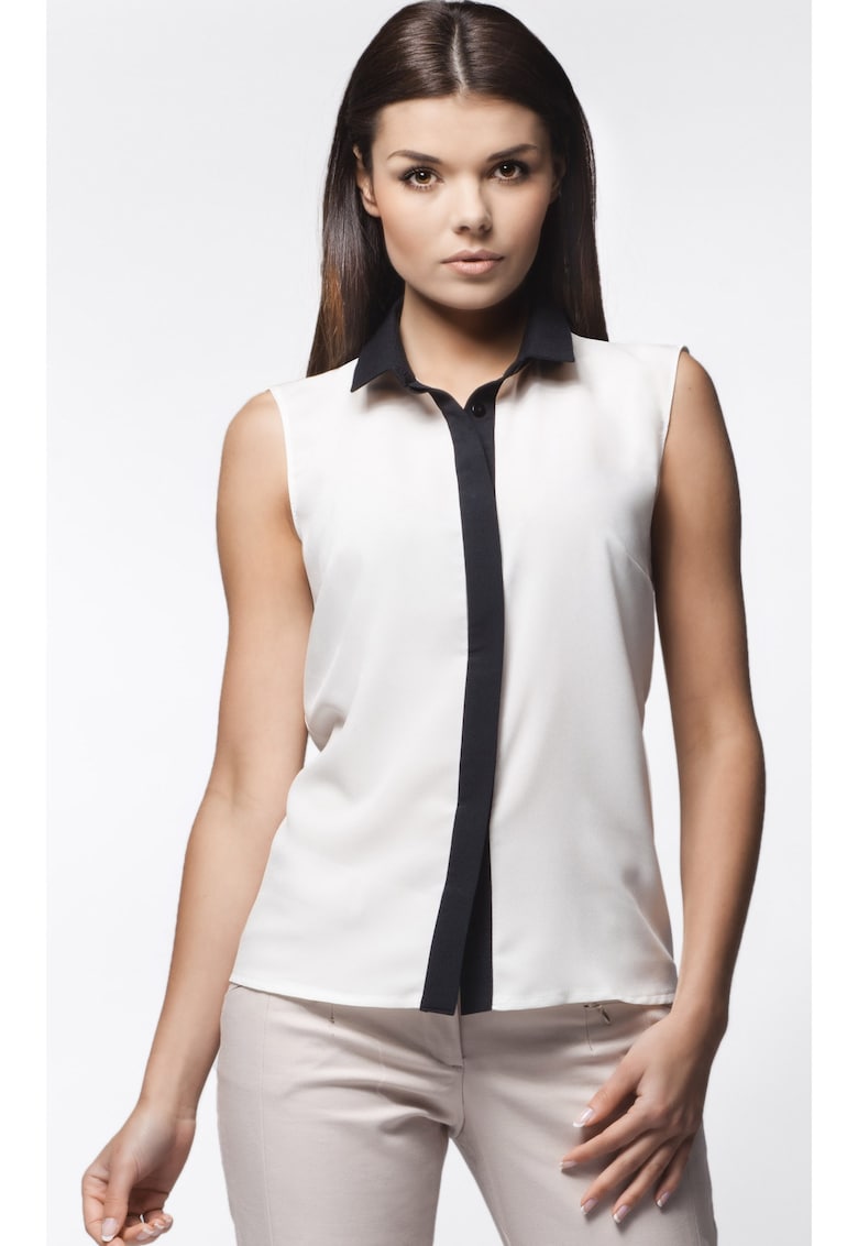 Camasa Ecru - Negru/Ecru