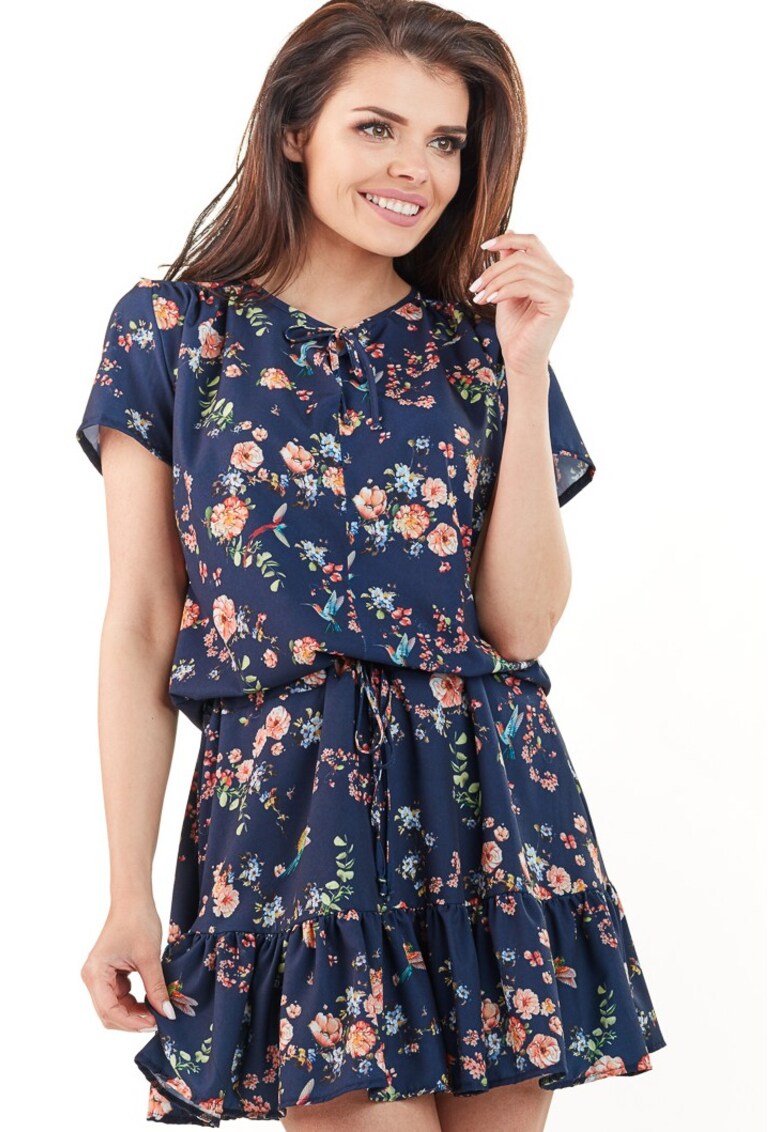 Rochie dama - Poliester - Bleumarin - A230