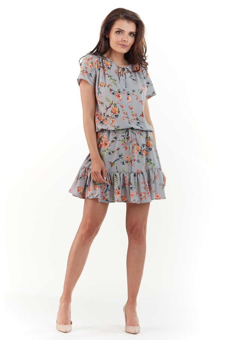 Rochie dama - Poliester - Gri - A230