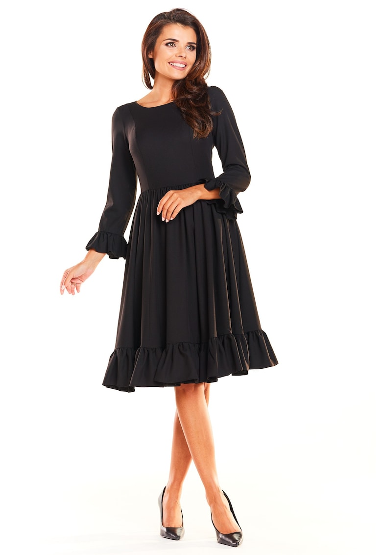 Rochie de zi model 130213 - Negru