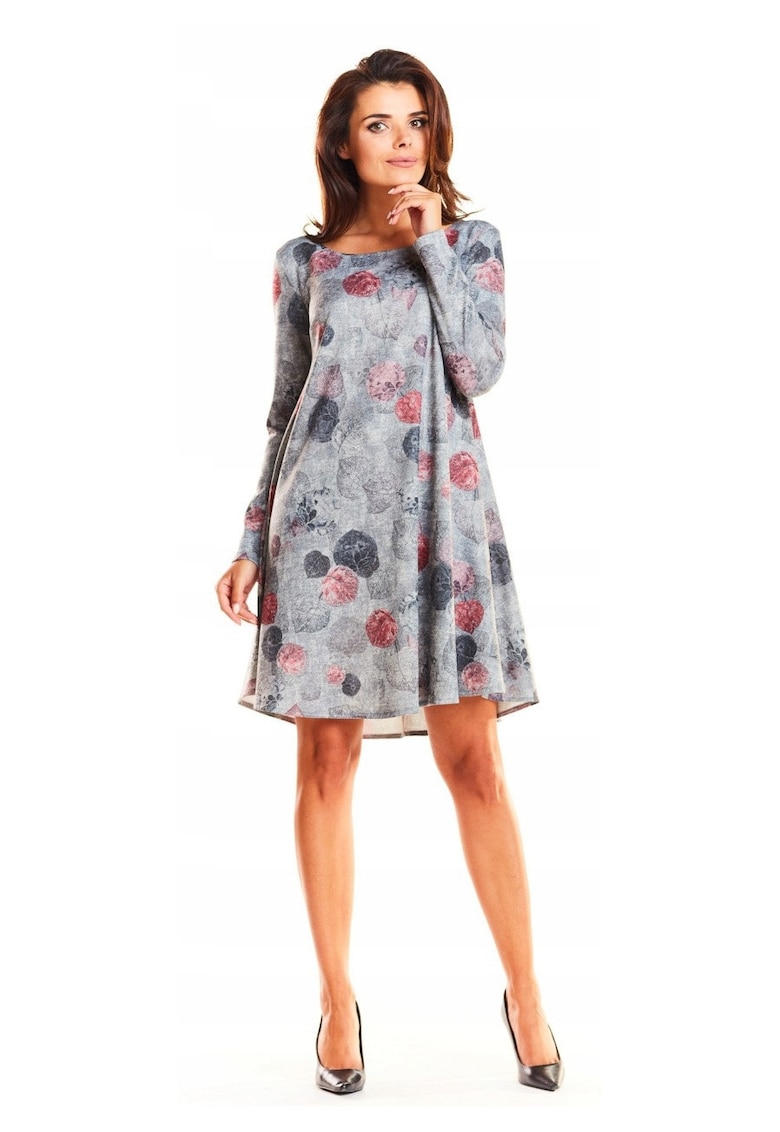 Rochie dama - Poliester - Gri - A246