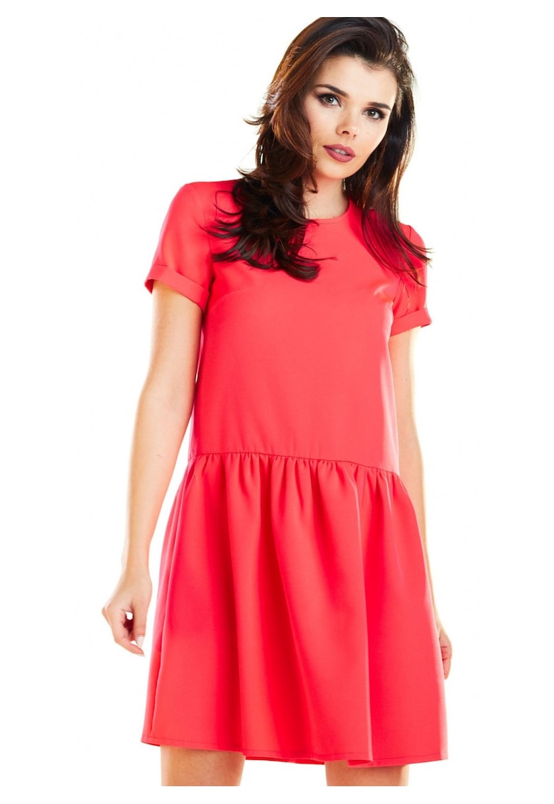 Rochie dama - Poliester - Fucsia - A277