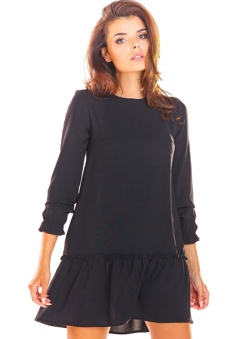 Rochie dama - Poliester - Negru - A310