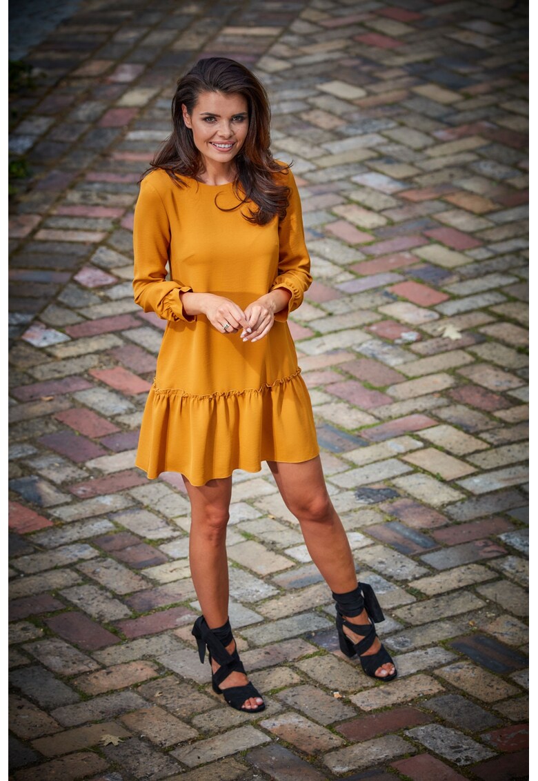 Rochie dama - Poliester - Caramel - A310