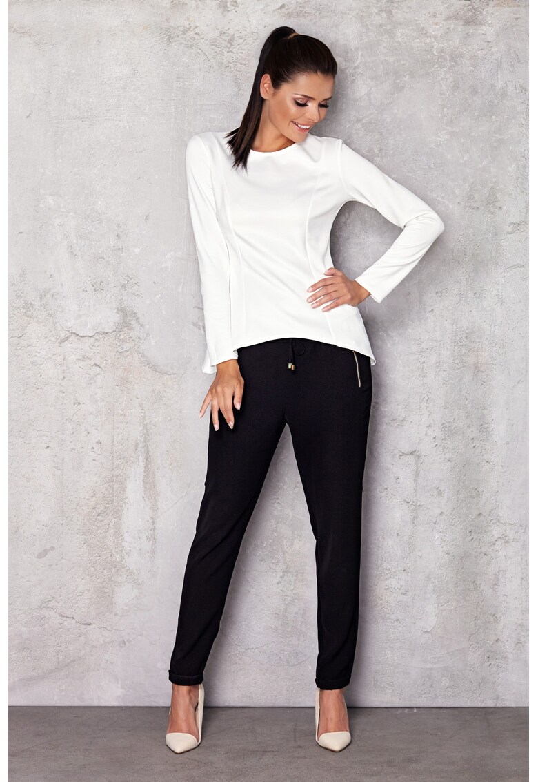 Bluza dama - Poliester - Ecru - M002