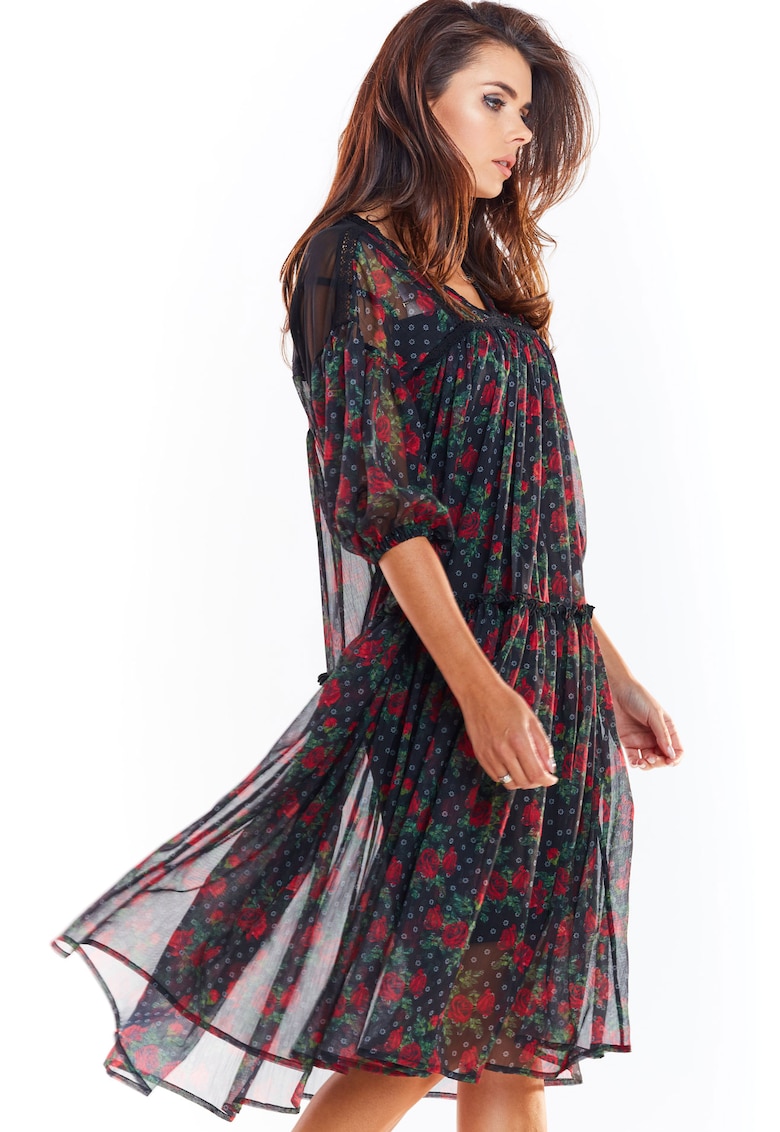 Rochie dama - Poliester - Multicolor - A330