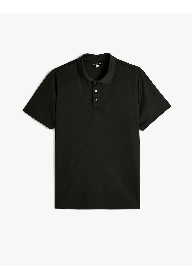 Tricou polo din pique