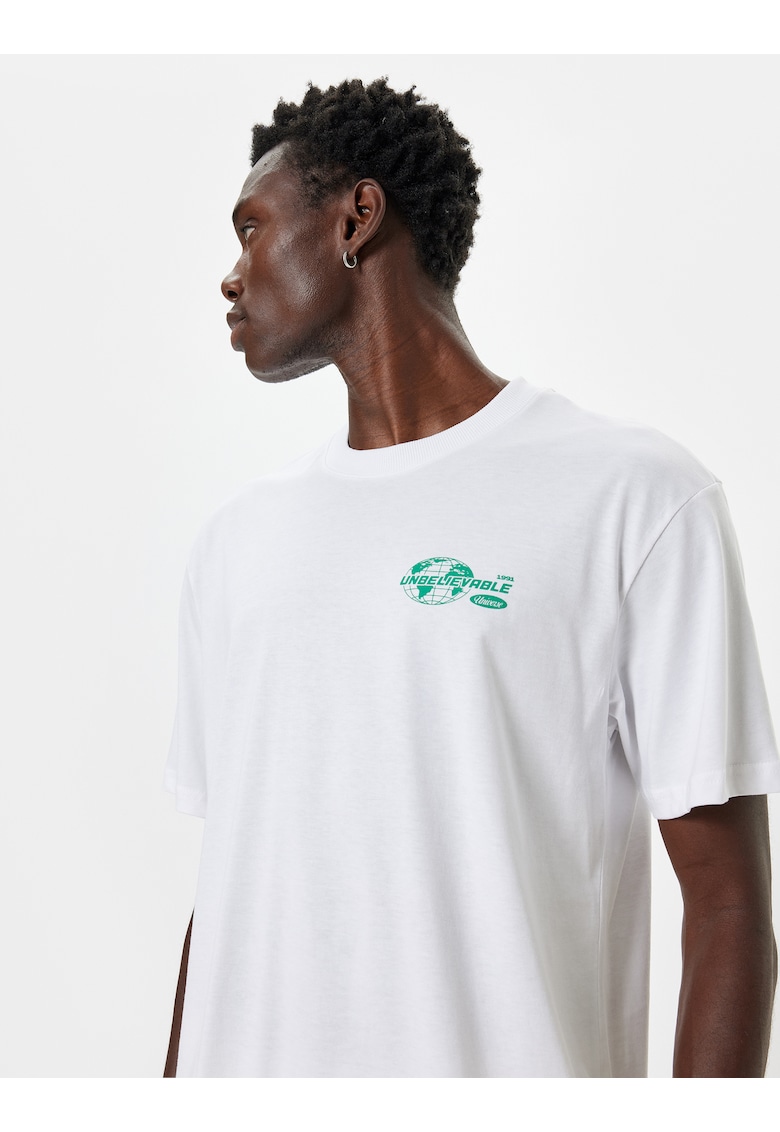 Tricou lejer cu imprimeu