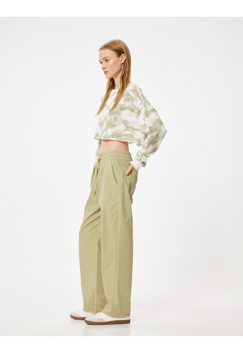 Pantaloni de trening cu snur