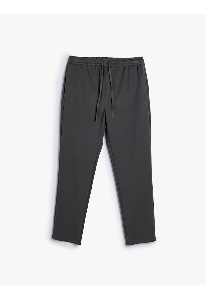 Pantaloni de trening cu snur de ajustare in talie