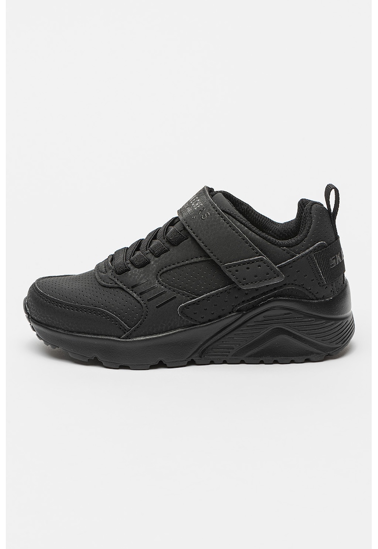 Pantofi sport de piele ecologica Uno Lite Donex - Negru
