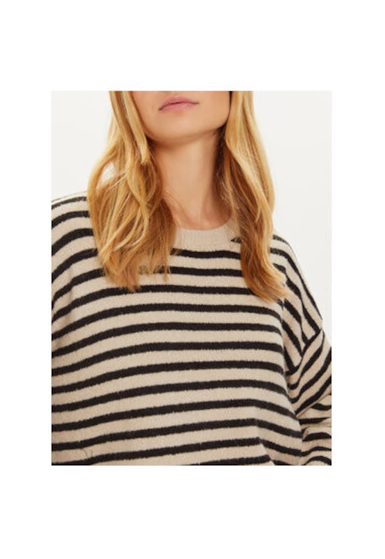 Pulover LK-230SEATON Bej Regular Fit - Acril