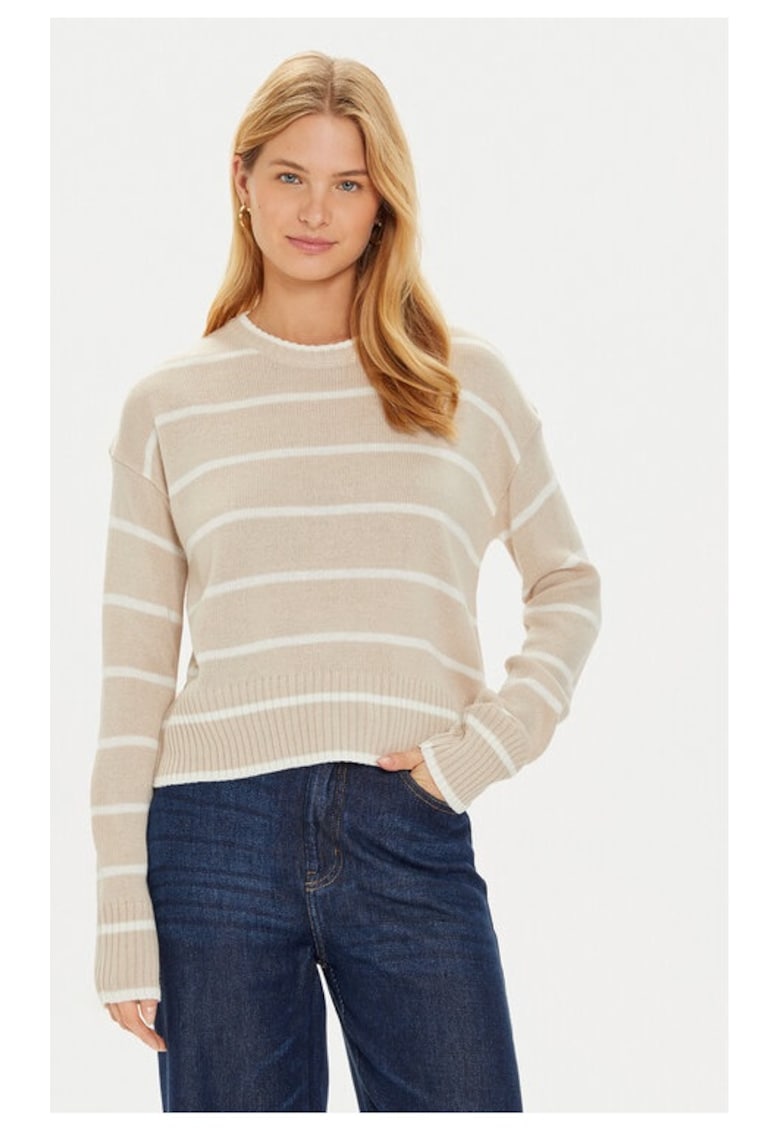 Pulover LK-230MASONC Bej Regular Fit - Acril