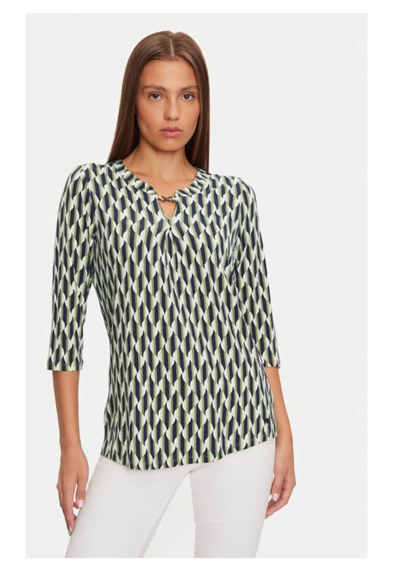 Bluza 11104899 Verde Regular Fit - Viscoza