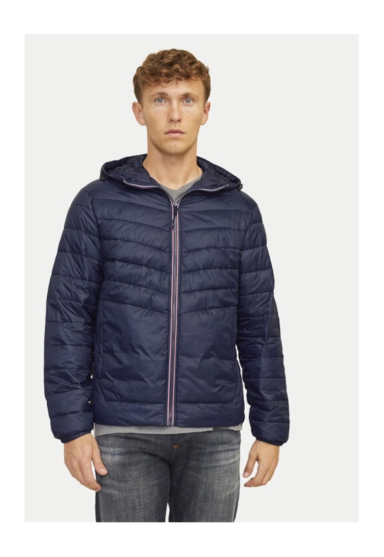 Jack&Jones Geaca din puf Sprint 12258441 Bleumarin Regular Fit - Poliamida