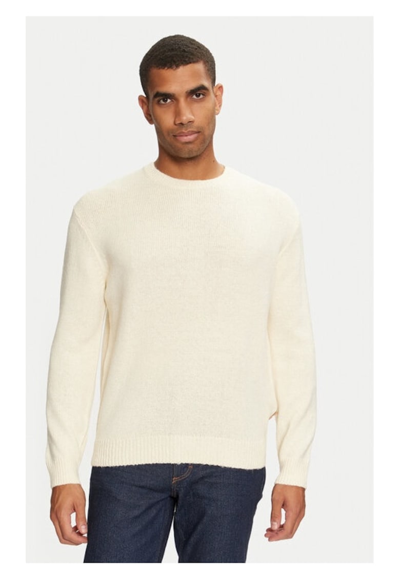 Pulover Anthony 22029798 Ecru Regular Fit - Acril
