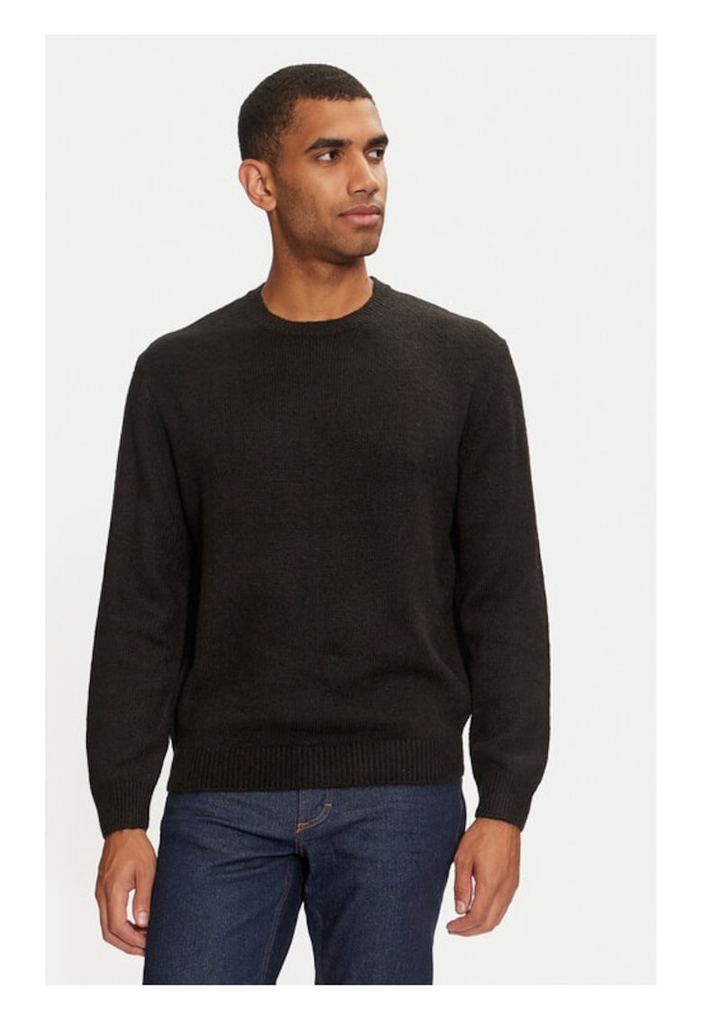 Pulover Anthony 22029798 Negru Regular Fit - Acril
