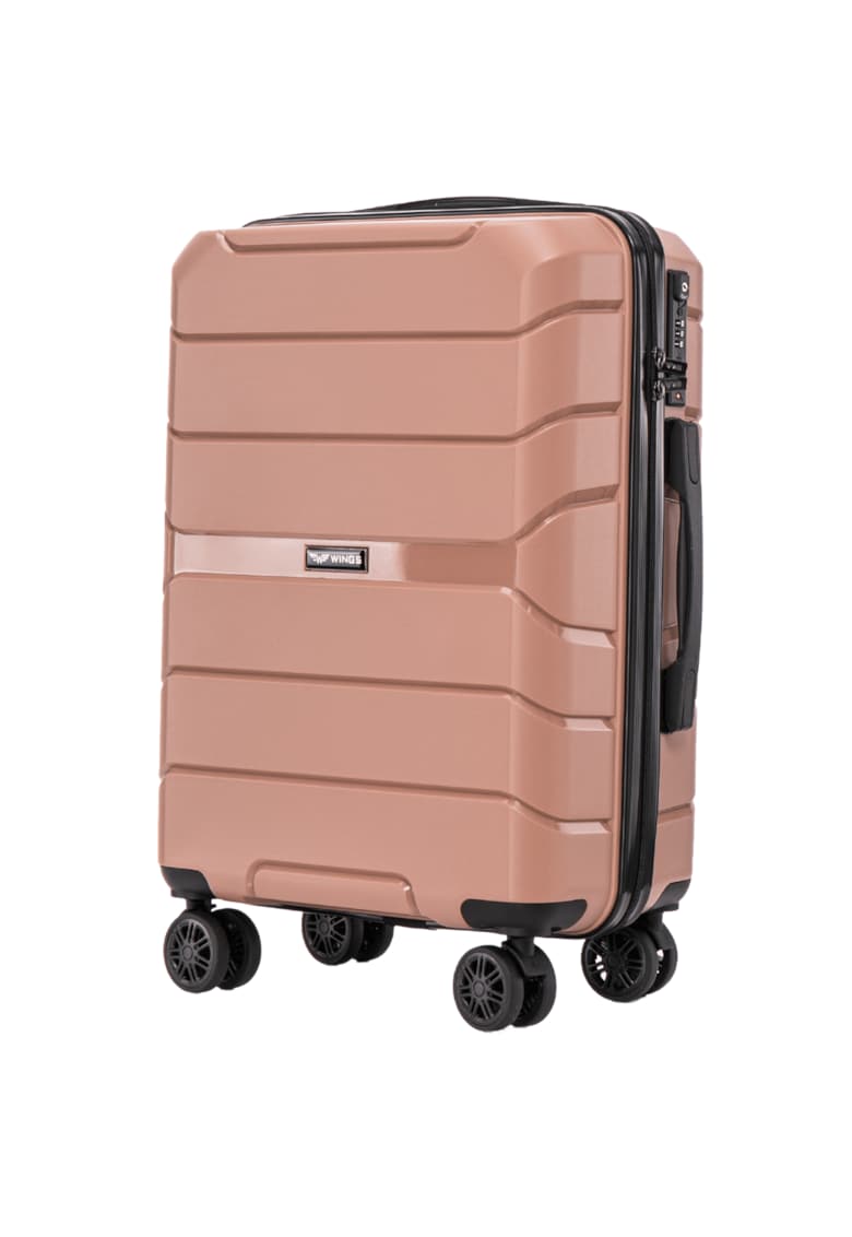 Troler cabina Sparrow 56x38x22 Polipropilen Rose Gold