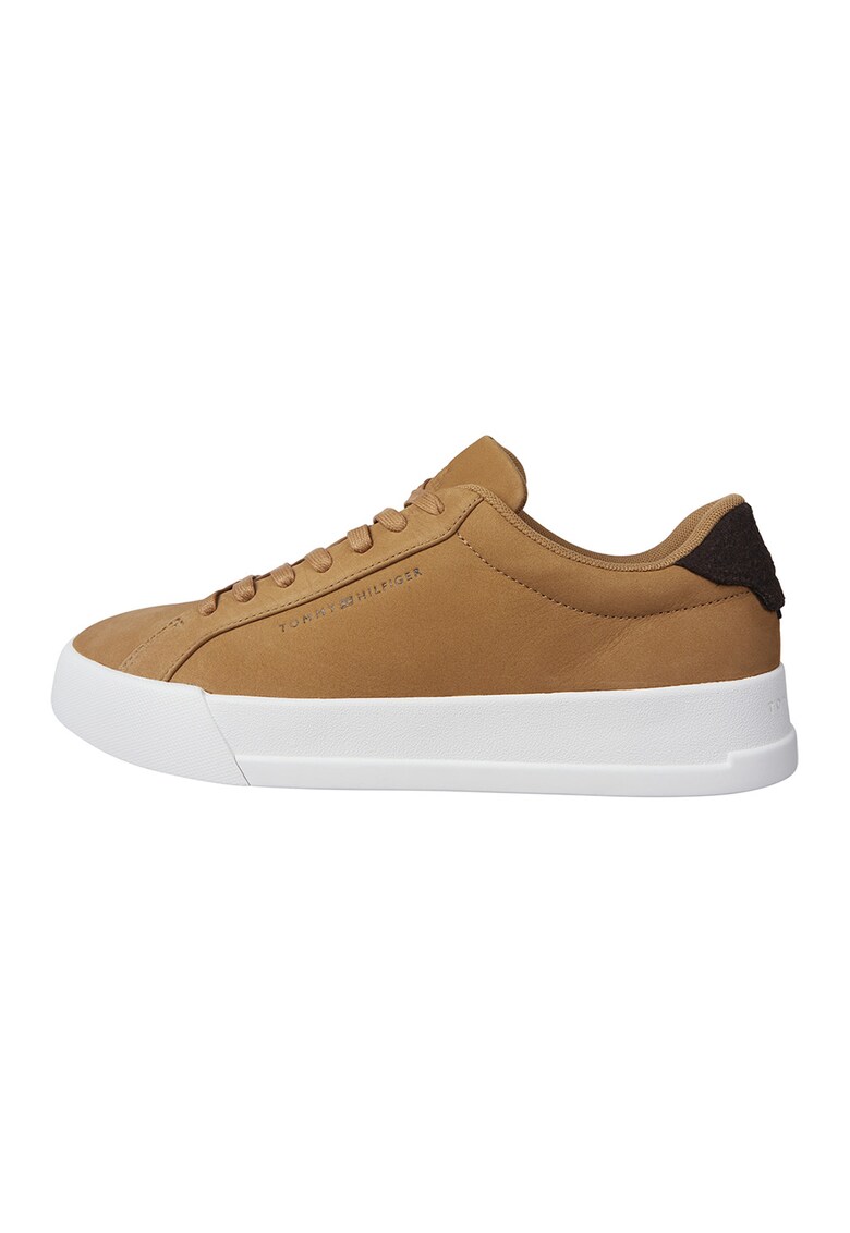 Pantofi sport low-cut de piele