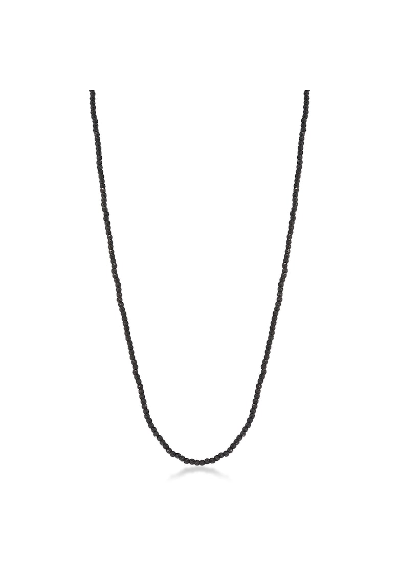 Colier din Aur de 18 kt cu Bilute si Placat cu Ruteniu - 6.0g