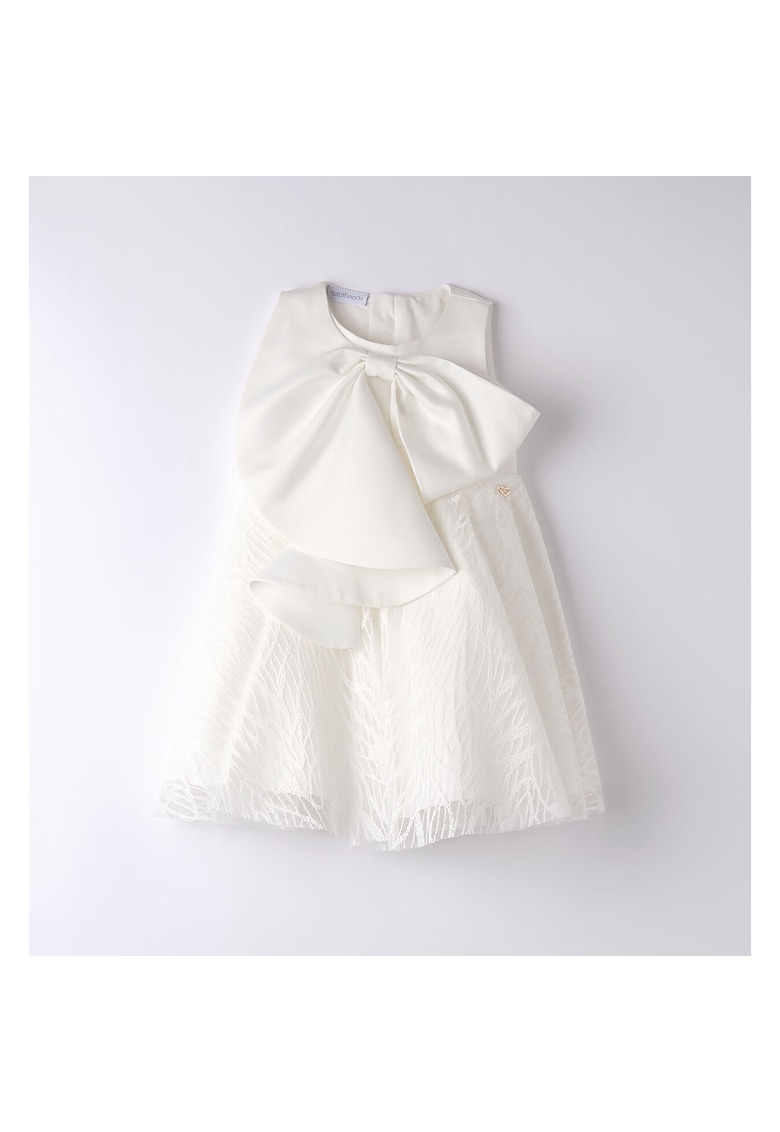 Rochie eleganta din tull pentru fete - - Alb