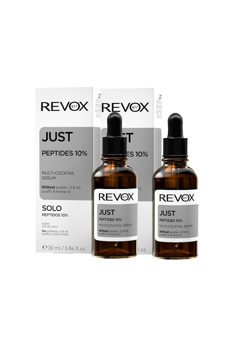 Pachet: 2x Serum cu Peptide Just peptides 10% multi-cocktail -30ml