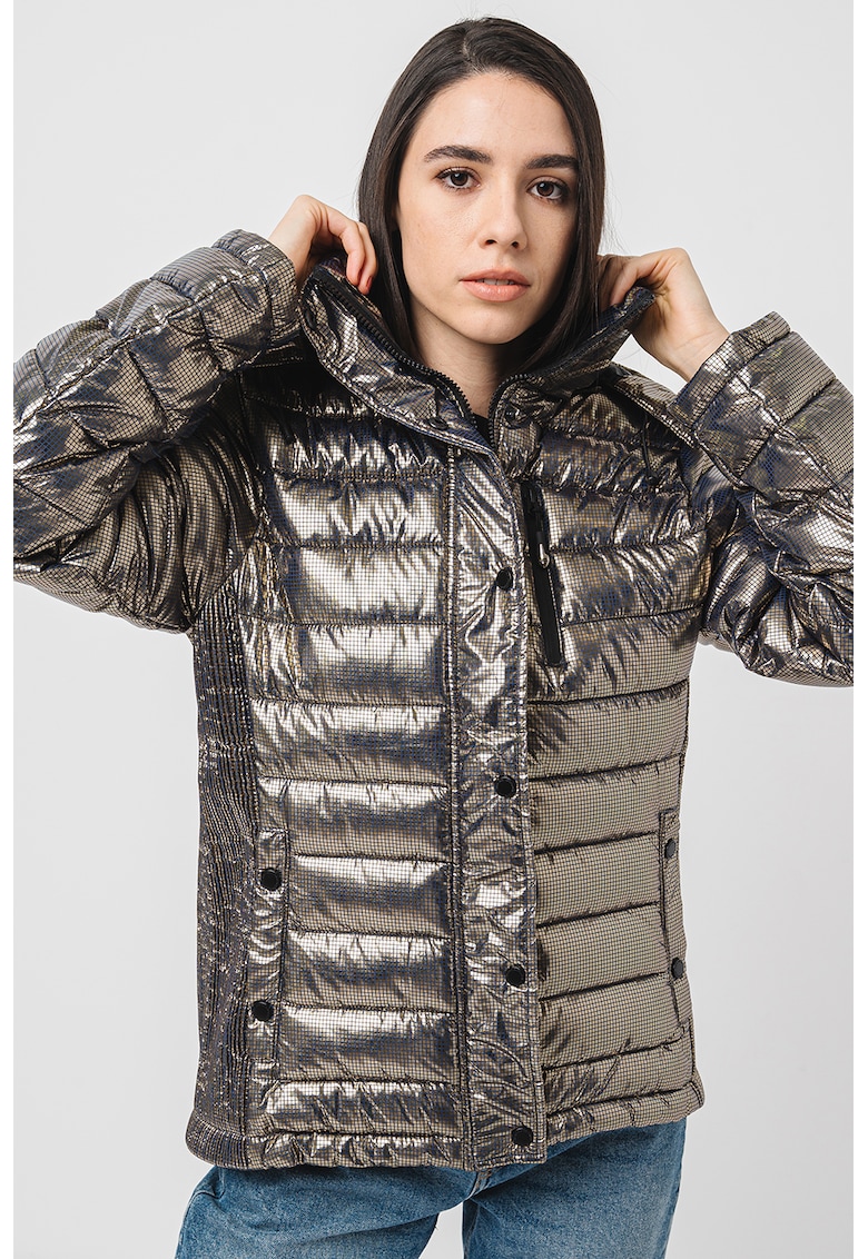 Geaca cu gluga Chani - Bronz