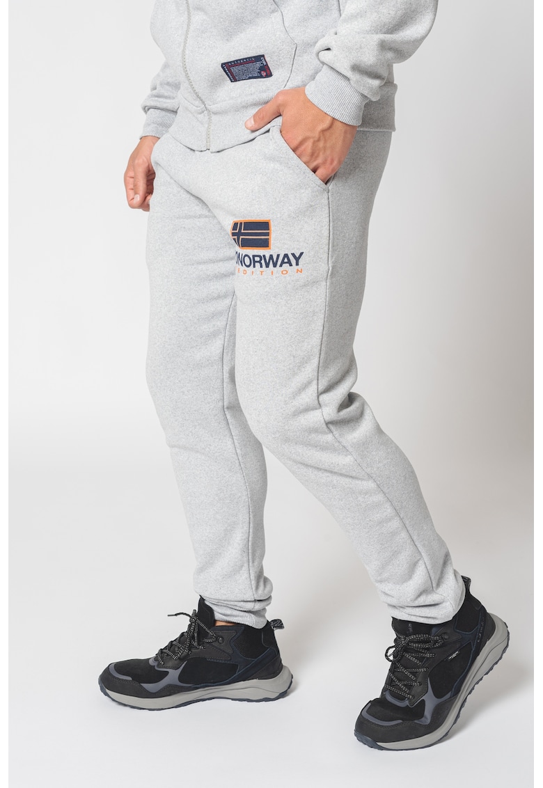 Pantaloni de trening din fleece cu snur Maelo