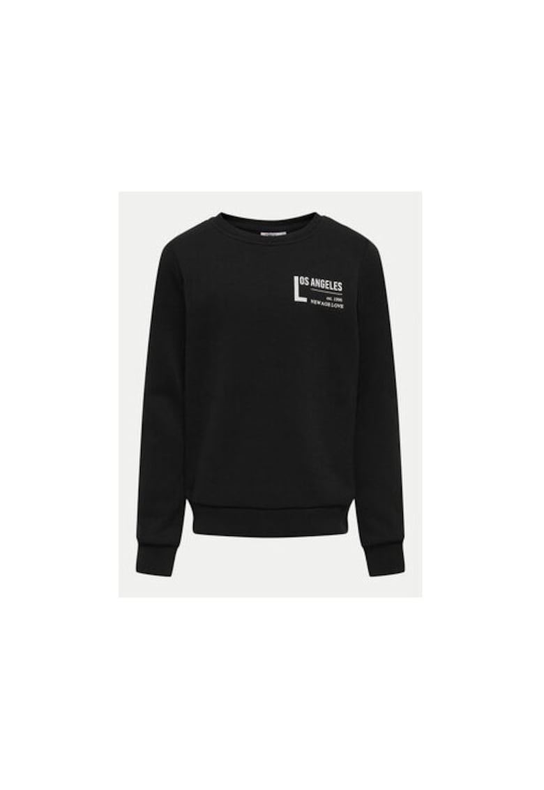 Bluza 15331174 Negru Box Fit - Bumbac -