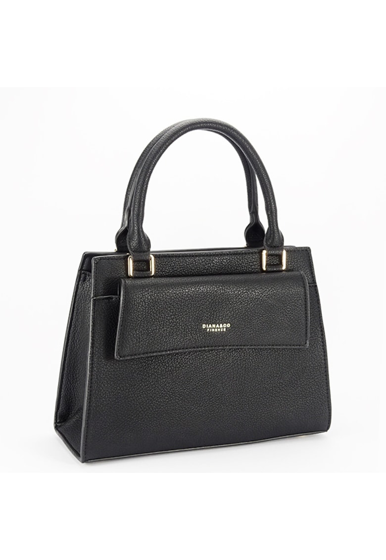 Geanta casual - Negru - 21x29x10