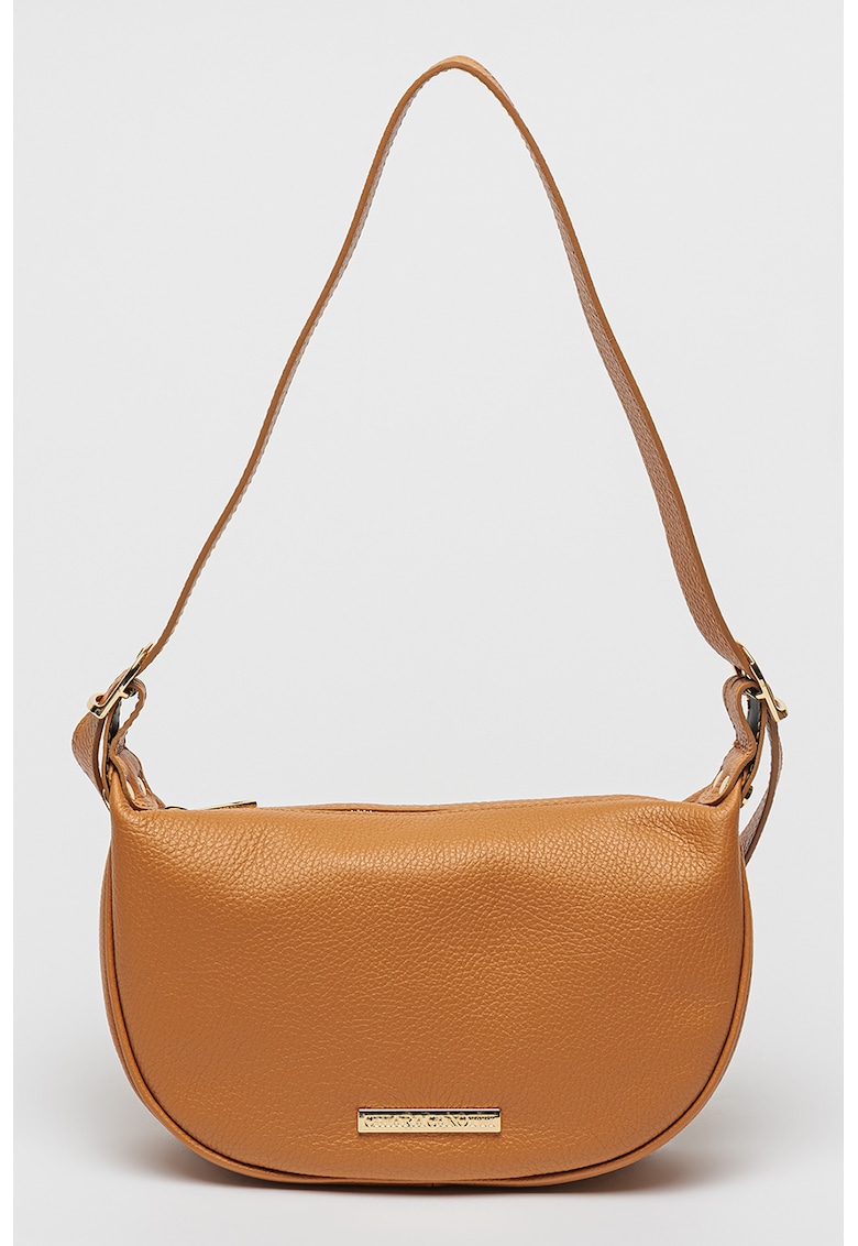 Geanta de piele cu fermoar Geanta de piele cu fermoar