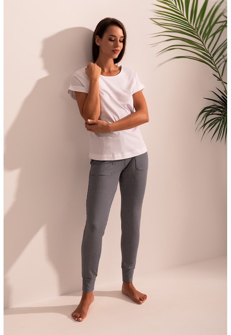 Pantaloni de pijama din amestec de modal City Lights