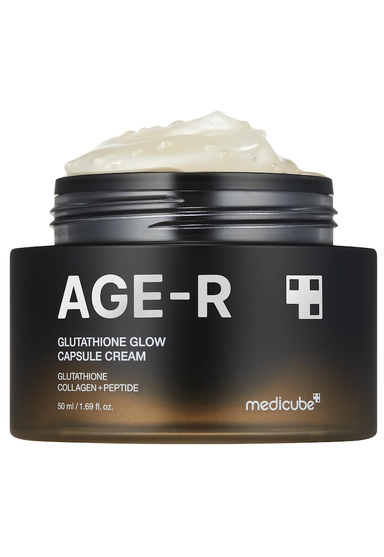 Crema de fata AGE-R Glutathione Glow - set 50 ml - hidratare intensa - regenerare - capsule